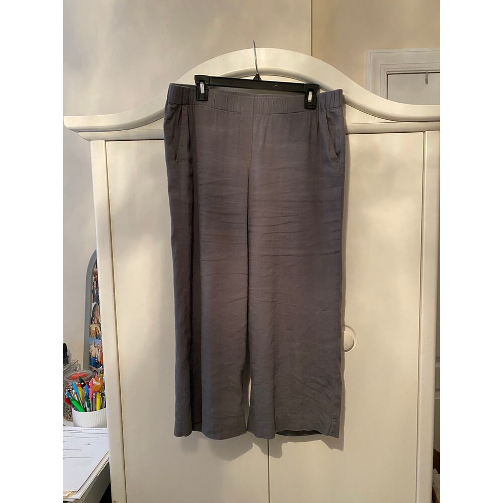 J Jill Linen Olive Medium pants